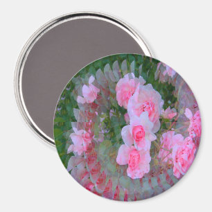 Bouquet aus Baby rosa Rosen.... Magnet
