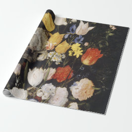 Bouquet aus Blume in einer Erdenware-Vase (1610) Geschenkpapier