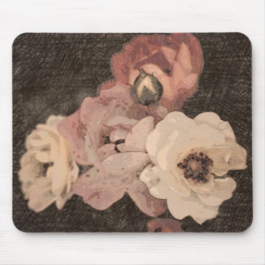 Bouquet aus Blume... Mousepad (Vorne)