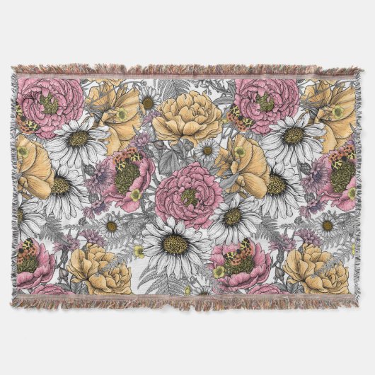 Bouquet aus Blume- Rose, Pfingsten, Molkereien Decke (Vorderseite)