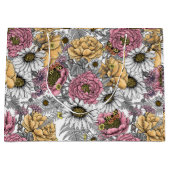 Bouquet aus Blume- Rose, Pfingsten, Molkereien Große Geschenktüte (Vorderseite)