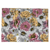 Bouquet aus Blume- Rose, Pfingsten, Molkereien Große Geschenktüte (Rückseite)