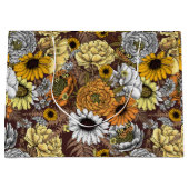 Bouquet aus Blume- Rose, Pfingsten, Molkereien Große Geschenktüte (Vorderseite)