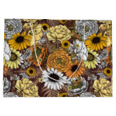 Bouquet aus Blume- Rose, Pfingsten, Molkereien Große Geschenktüte (Rückseite)