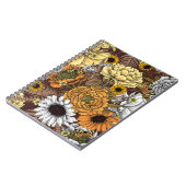 Bouquet aus Blume- Rose, Pfingsten, Molkereien Notizblock (Linke Seite)