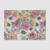 Bouquet aus Blume- Rose, Pfingsten, Molkereien Seidenpapier (Vorderseite)