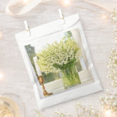 Bouquet aus Frühlingsblütenlilien des Tales Geschenktütchen (Ausgeschnitten)
