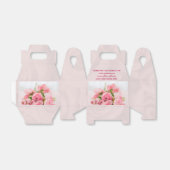 Bouquet aus rosa Rosen 100. Geburtstag Geschenkschachtel (Ungefaltet)