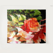 Bouquet aus Rose........ Wandteppich (Vorderseite (Horizontal))