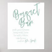 Bouquet Bar Poster (Vorne)