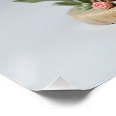 Bouquet Bear Figurine Poster (Ecke)