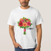 Bouquet Bloom T - Shirt Design" (Vorderseite)