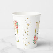 Bouquet Bloom Wedding Paper Cup Pappbecher (Rechts)
