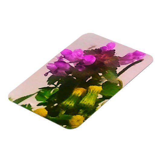 Bouquet-Blume Magnet (Linke Seite)