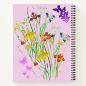 Bouquet-Blume Notizblock (Rückseite)