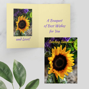 Bouquet Botanischer Blumenladen Karte