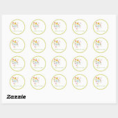 Bouquet Brautparty Fevor Sticker (Blatt)