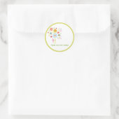 Bouquet Brautparty Fevor Sticker (Tasche)