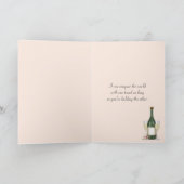 Bouquet Card zum Hochzeitstag Karte (Innenseite)