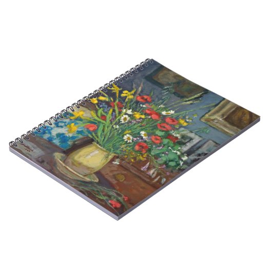 Bouquet de Fleurs | Albert André Notizblock (Linke Seite)