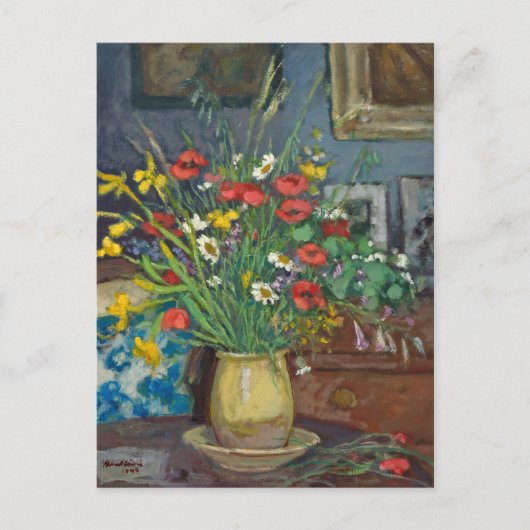 Bouquet de Fleurs | Albert André Postkarte (Vorderseite)