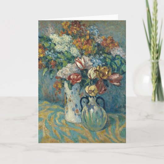Bouquet de Fleurs | Georges d'Espagnat Karte (Vorderseite)