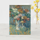 Bouquet de Fleurs | Georges d'Espagnat Karte (Gelbe Blume)