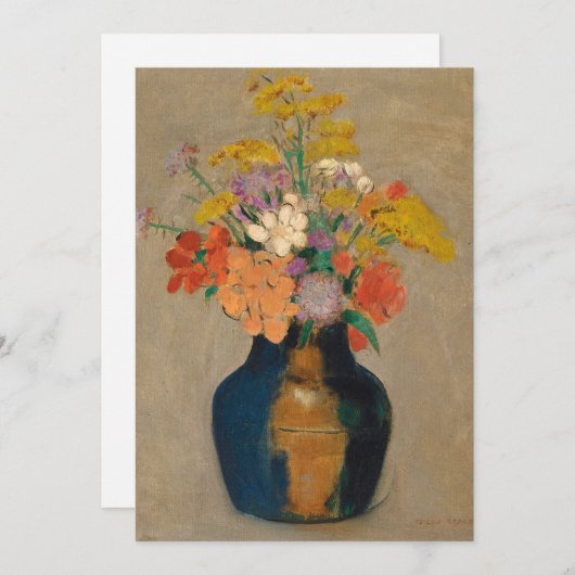 Bouquet de Fleurs | Odilon Redon (Vorne/Hinten)