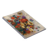 Bouquet de Fleurs | Odilon Redon Notizblock (Rechte Seite)