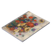 Bouquet de Fleurs | Odilon Redon Notizblock (Linke Seite)