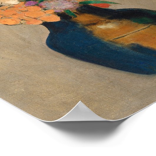 Bouquet de Fleurs | Odilon Redon Poster (Ecke)