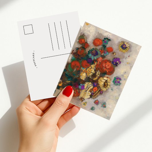 Bouquet de Fleurs | Odilon Redon Postkarte