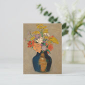Bouquet de Fleurs | Odilon Redon Postkarte (Stehend Vorderseite)