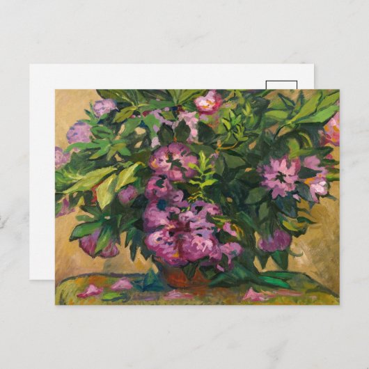 Bouquet de Fleurs | Paul-Elie Gernez Postkarte (Vorne/Hinten)