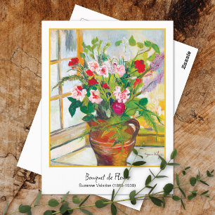 Bouquet de Fleurs Suzanne Valadon Postkarte