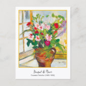 Bouquet de Fleurs Suzanne Valadon Postkarte (Vorderseite)