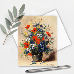 Bouquet der Blume, Cauchois Postkarte
