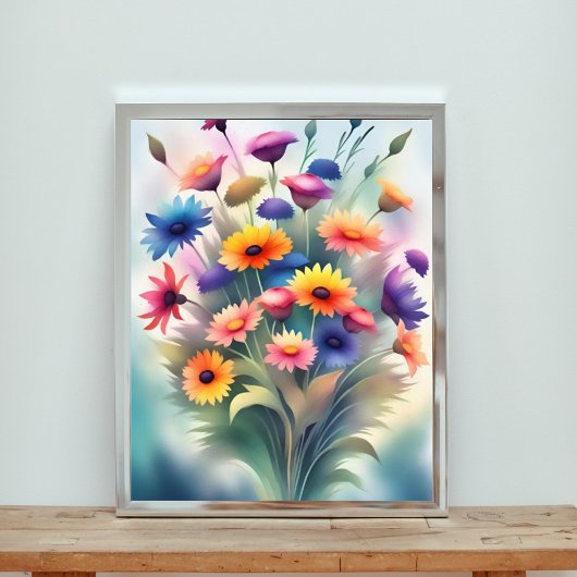Bouquet der Blume Fotodruck