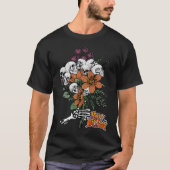 Bouquet der Blume Happy Halloween T-Shirt (Vorderseite)
