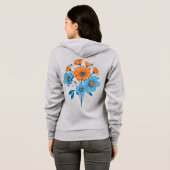 Bouquet der Blume Hoodie (Schwarz voll)