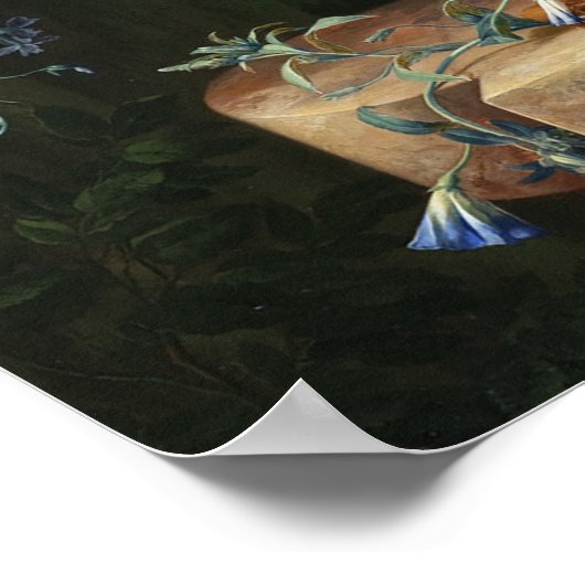 Bouquet der Blume in einem Urn Poster (Ecke)