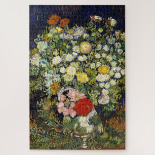 Bouquet der Blume in einer Vase von Vincent Van Go Puzzle