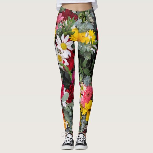Bouquet der Blume Leggings (Vorderseite)
