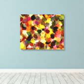 BOUQUET DER BLUME LEINWANDDRUCK (Insitu (Holzboden))