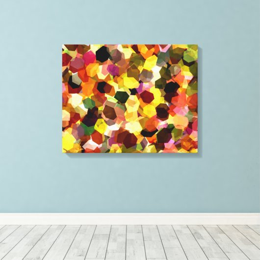 BOUQUET DER BLUME LEINWANDDRUCK (Insitu (Holzboden))