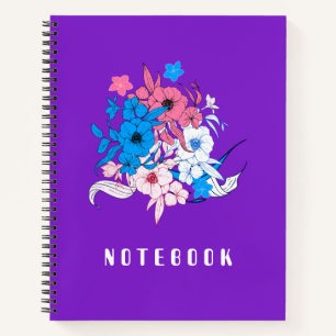 Bouquet der Blume Notizblock