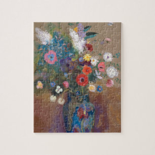 Bouquet der Blume - Odilon Redon Puzzle