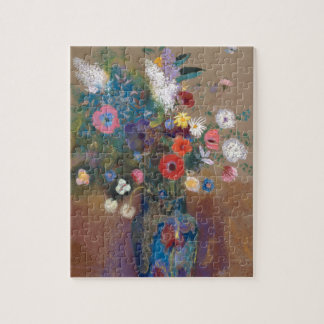 Bouquet der Blume - Odilon Redon Puzzle