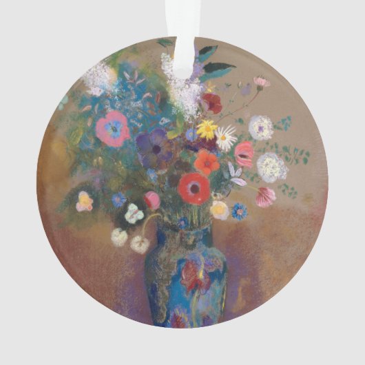 Bouquet der Blume Ornament (Rückseite)