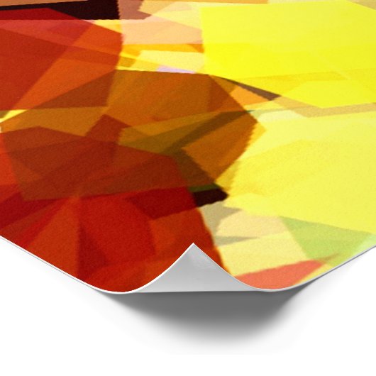 BOUQUET DER BLUME POSTER (Ecke)